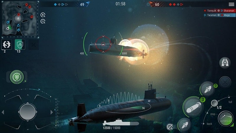 WORLD of SUBMARINES: Navy PvP Screenshot3