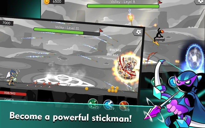 Stickman Fight Archer Survival Screenshot3