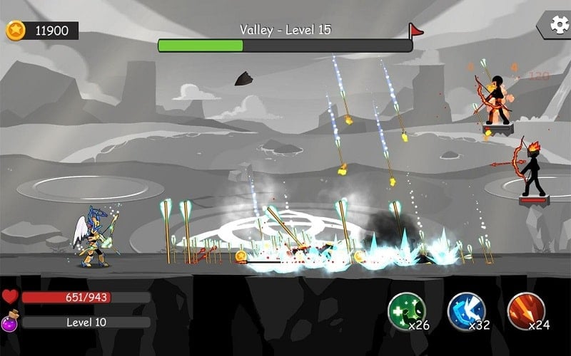 Stickman Fight Archer Survival Screenshot4