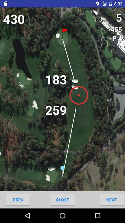 Golf GPS Range Finder &Yardage Screenshot1