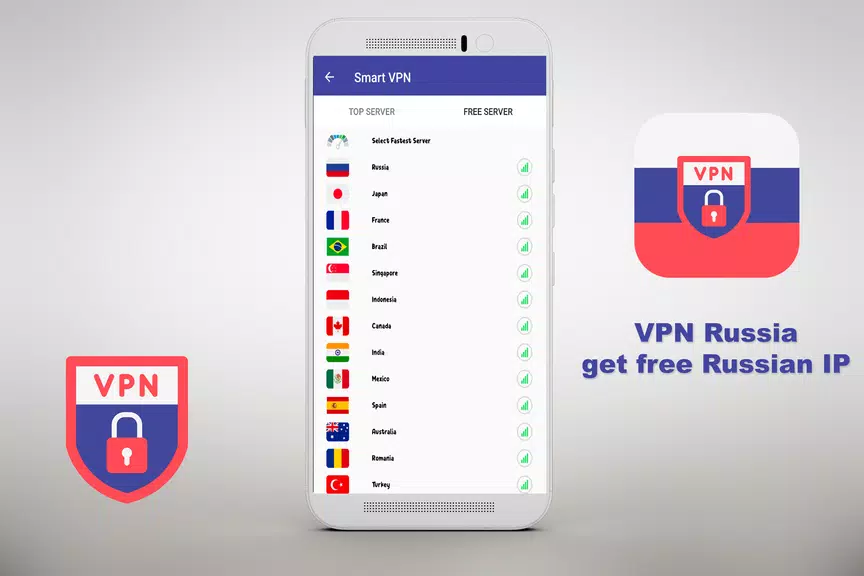 Free VPN Russia - get Russian IP - VPN  ⭐⭐⭐⭐⭐ Screenshot3