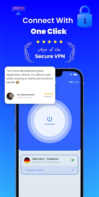 LetVPN - Secure & Fast Proxy Screenshot1