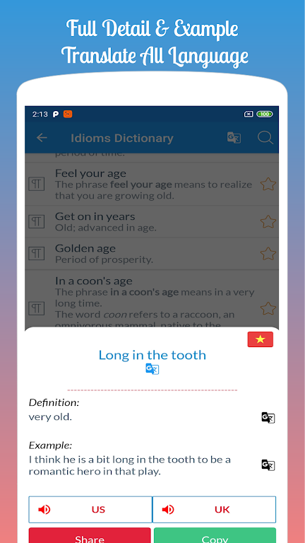 English Idioms & Phrases Mod Screenshot3