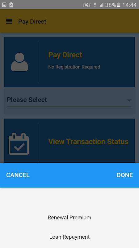 LIC PayDirect Screenshot2