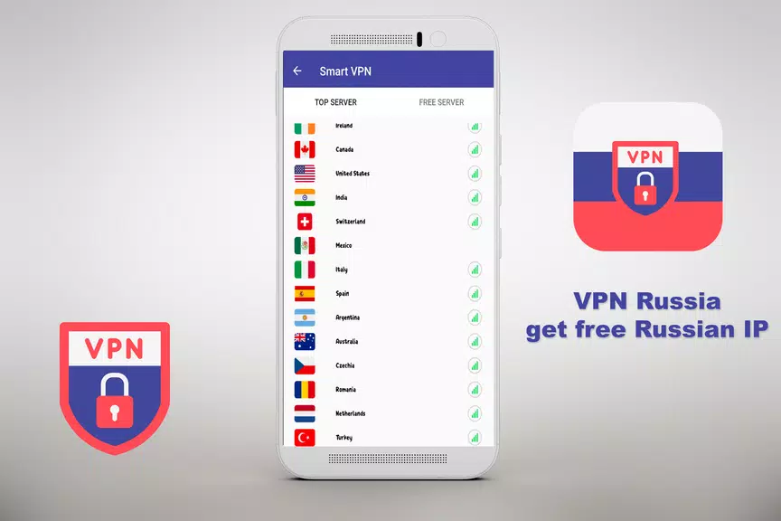 Free VPN Russia - get Russian IP - VPN  ⭐⭐⭐⭐⭐ Screenshot2