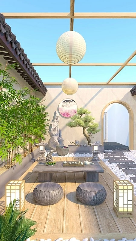 Solitaire Zen Home Design Screenshot2