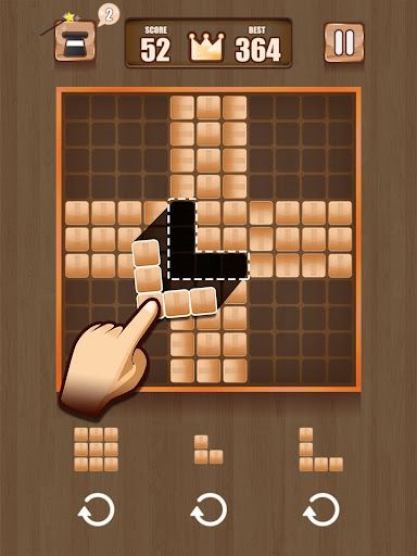 Wood Block Blitz Puzzle Screenshot1