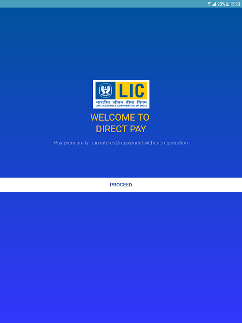 LIC PayDirect Screenshot3