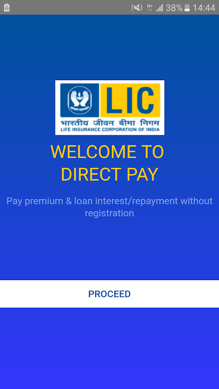 LIC PayDirect Screenshot1