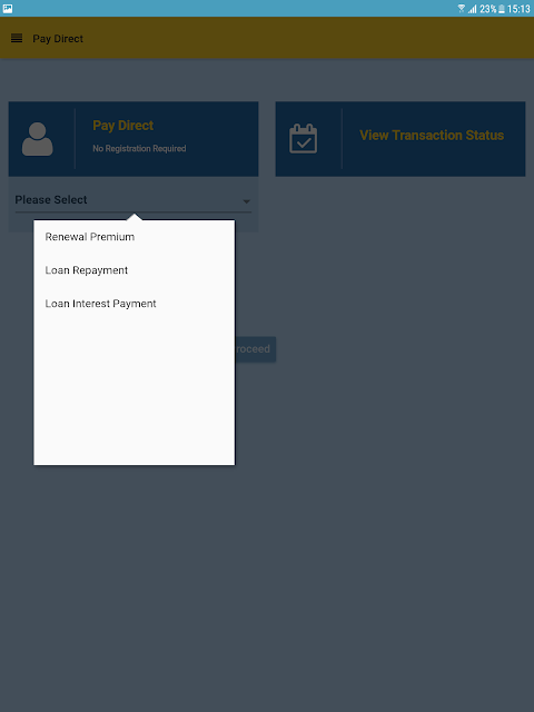 LIC PayDirect Screenshot4