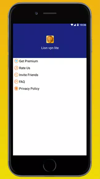 Lion vpn lite - private vpn Screenshot2