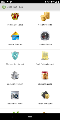 BLISS Tab Plus - LIC Screenshot1