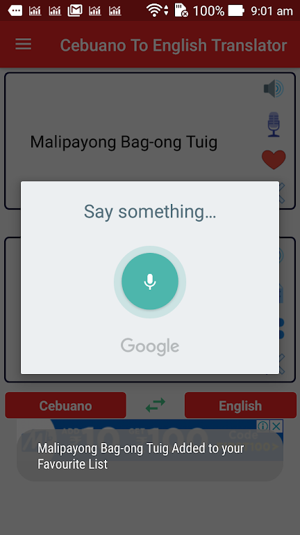 Cebuano English Translator Screenshot3