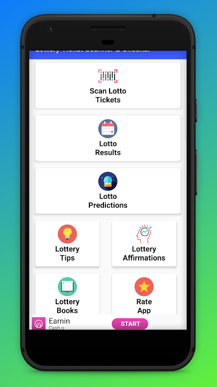 Texas Lottery Ticket Scanner & Checker Screenshot1