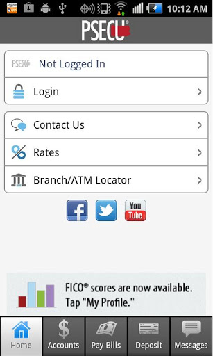 PSECU Mobile+ Screenshot1