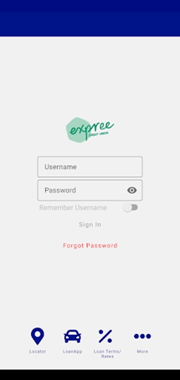 Expree Credit Union Screenshot1