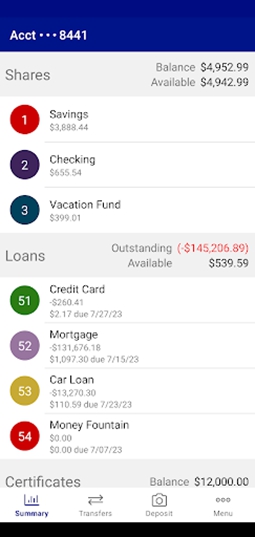 Expree Credit Union Screenshot2