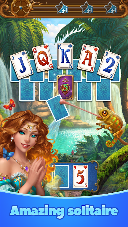 Magic Solitaire TriPeaks Cards Adventure Screenshot1