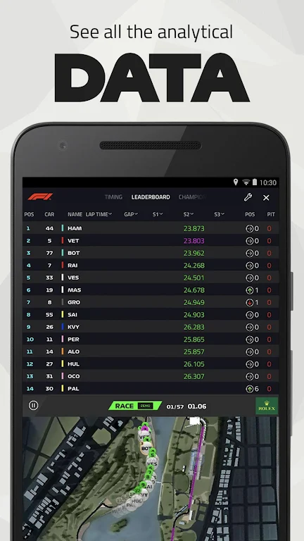 F1 Live Timing Screenshot2