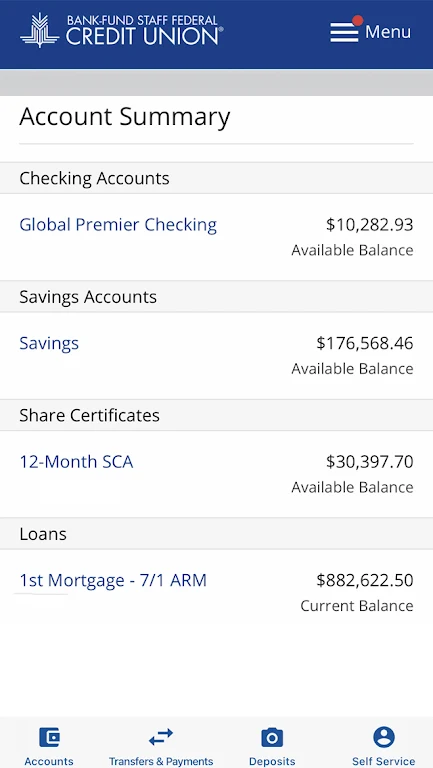 BFSFCU Screenshot2