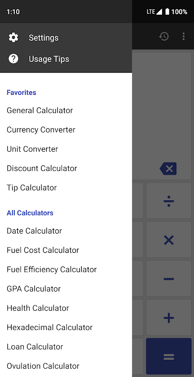 ClevCalc – Calculator Mod Screenshot1