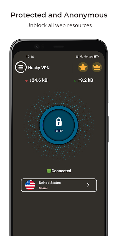 Husky VPN - Fast & Secure VPN Screenshot2