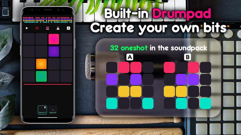 Create Music DJ Pad: Easy Beat Mod Screenshot2