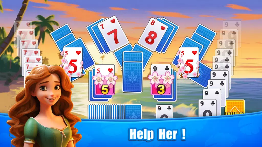 Cooking Solitaire TriPeaks Screenshot1