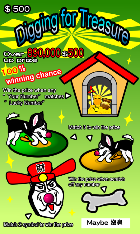 Lotto Scratch Off -Illustrator Screenshot1