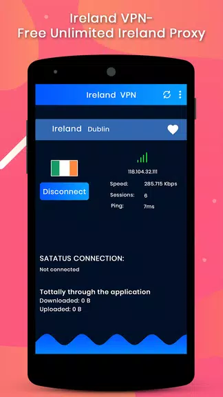 Ireland VPN-Free Unlimited Ireland Proxy Screenshot1