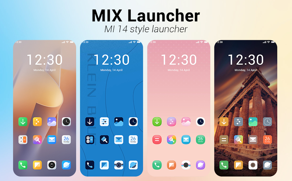 MiX Launcher V14 for Redmi, Mi Mod Screenshot1