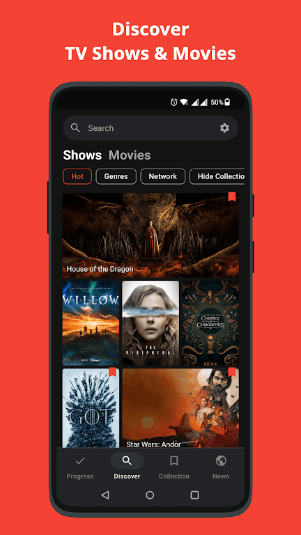 Showly: Track Shows & Movies Mod Screenshot1