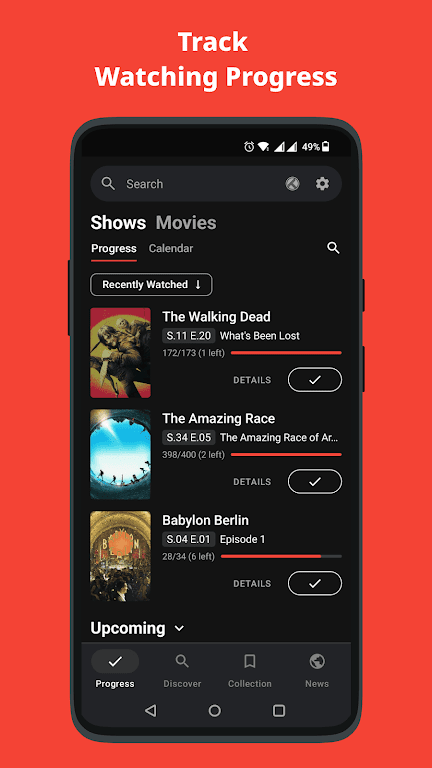 Showly: Track Shows & Movies Mod Screenshot2