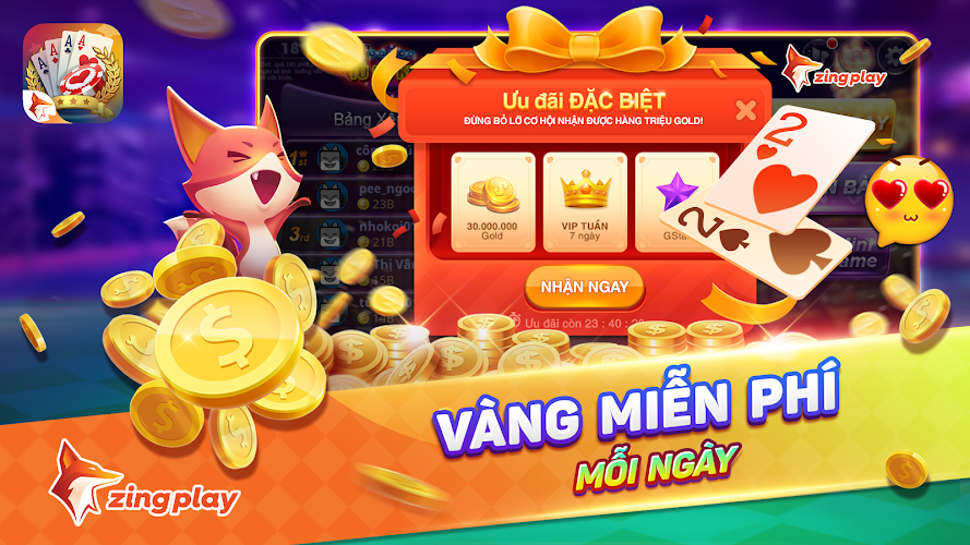 Tiến lên - tien len - ZingPlay Screenshot1