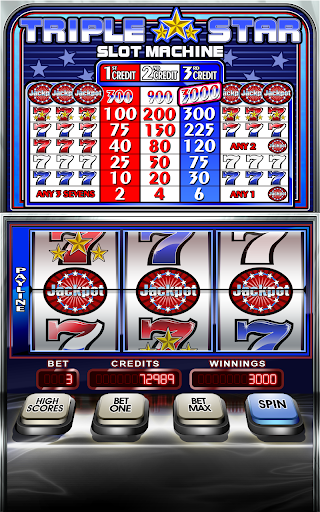 Free Triple Star Slot Machine Screenshot1