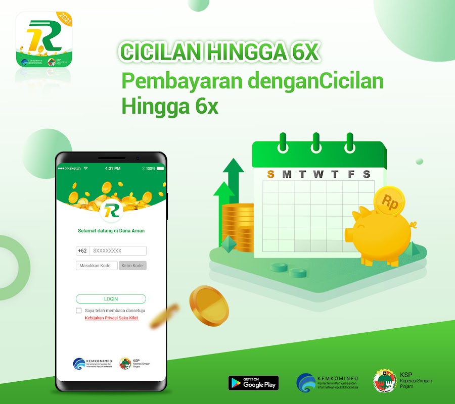 Dana Aman –Pinjaman Online Uang Tunai Bunga Rendah Screenshot1