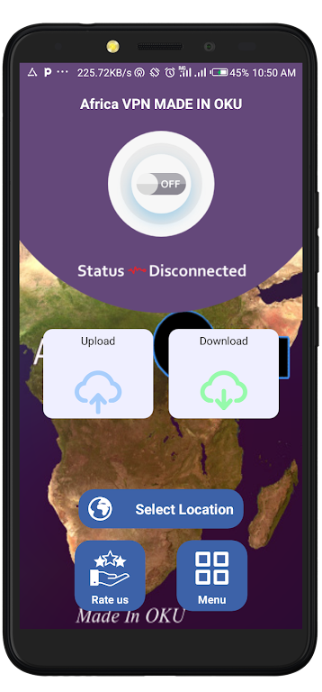 Africa VPN MADE IN OKU Screenshot2