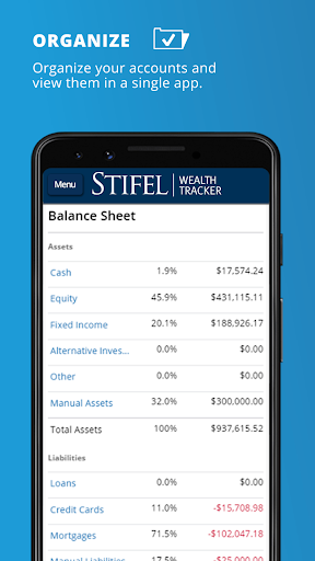 Stifel Wealth Tracker Screenshot1