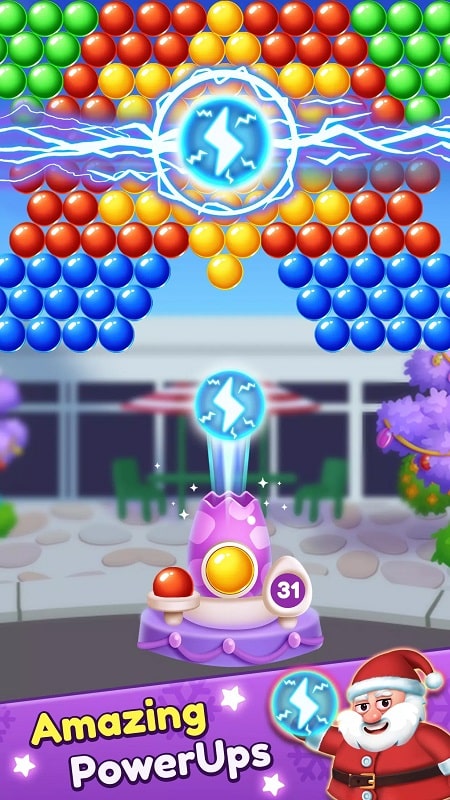 Christmas Games-Bubble Shooter Screenshot2