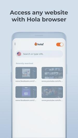 Hola Free VPN Screenshot2