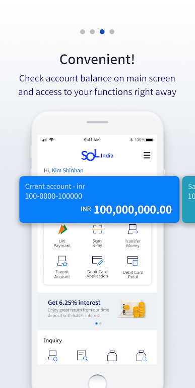 Shinhan Bank India SOL Screenshot3