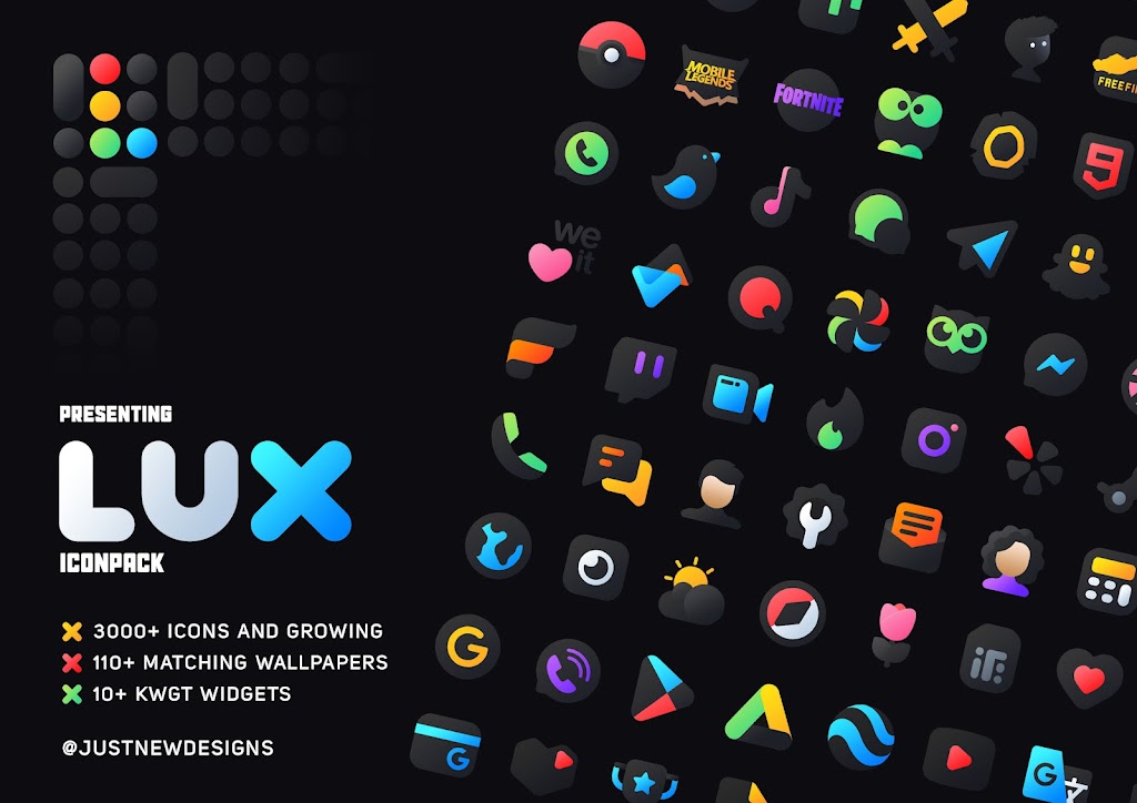 LuX Icon Pack Mod Screenshot1