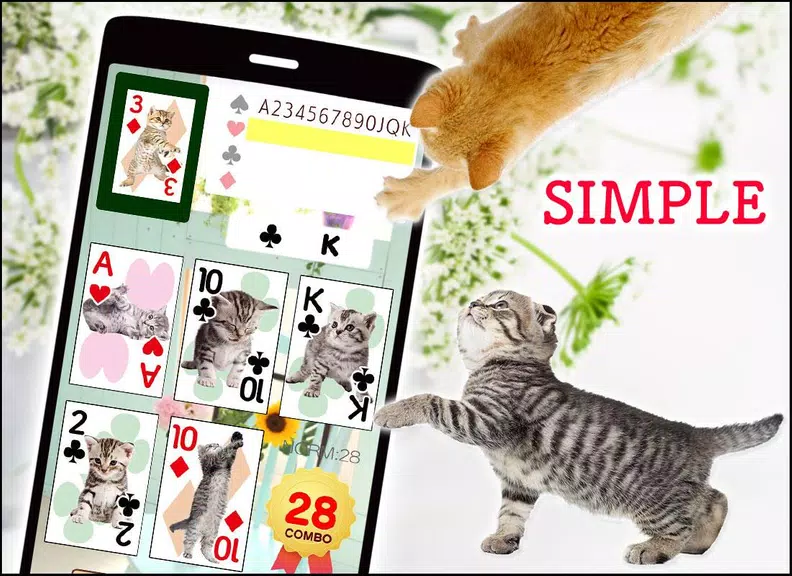 Cats Playing Card Games Screenshot3