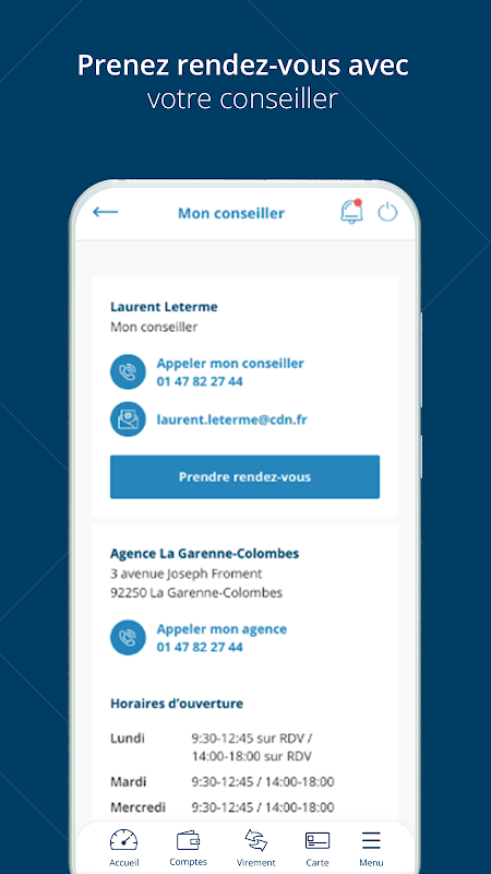 Banque Rhône-Alpes - Mobile Screenshot1