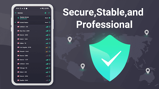 Touch VPN - Stable &Security Screenshot1