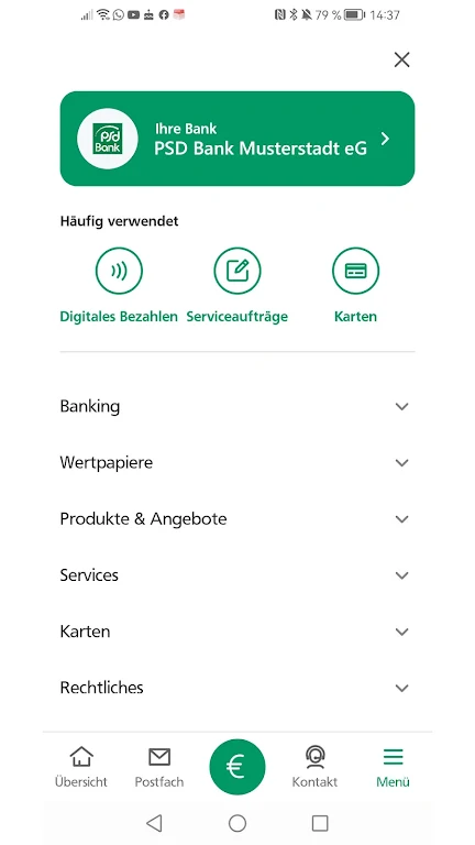 PSD Banking Screenshot2