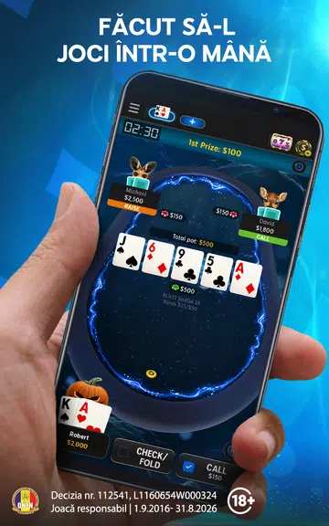 888 Poker - Texas Holdem și poker pe bani reali Screenshot1