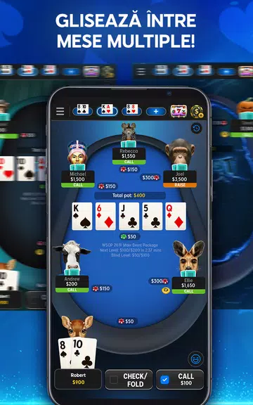 888 Poker - Texas Holdem și poker pe bani reali Screenshot4