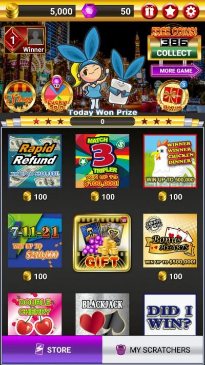 Lotto Scratch – Las Vegas Screenshot1