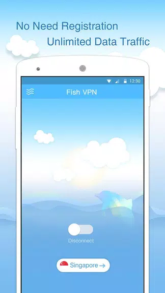 Fish VPN - Free VPN Proxy & Unlimited, Stable Screenshot2